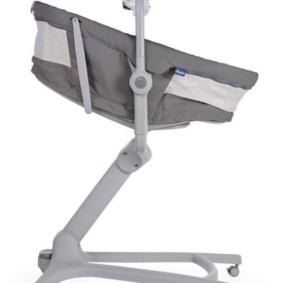 CHICCO Postieľka/lehátko/stolička Chicco Baby Hug Air 4v1 – Dark Grey