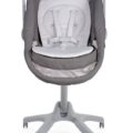 CHICCO Postieľka/lehátko/stolička Chicco Baby Hug Air 4v1 – Dark Grey