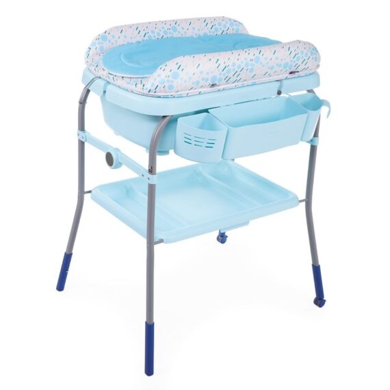 CHICCO Stolík prebaľovací s vaničkou Cuddle & Bubble – Ocean
