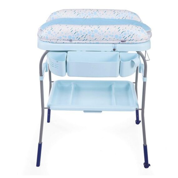 CHICCO Stolík prebaľovací s vaničkou Cuddle & Bubble – Ocean