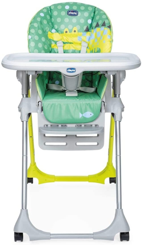 CHICCO Stolička jedálenská Polly Easy – Crocodile