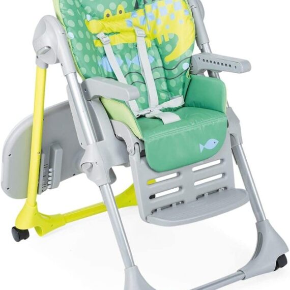 CHICCO Stolička jedálenská Polly Easy – Crocodile