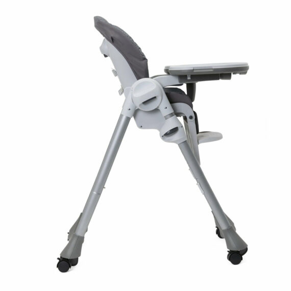 CHICCO Stolička jedálenská Polly Easy – Grey Melange