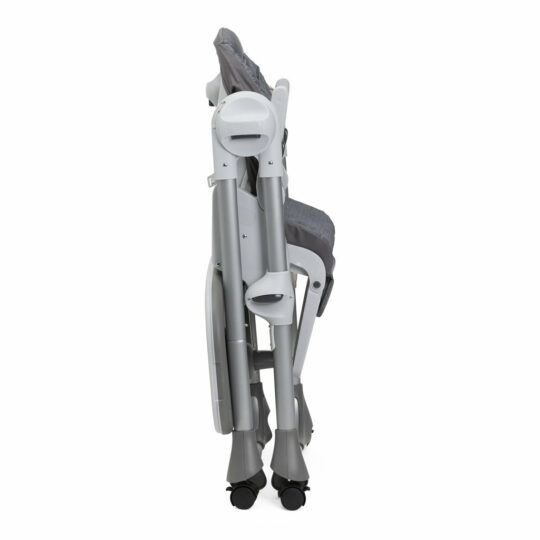 CHICCO Stolička jedálenská Polly Easy – Grey Melange