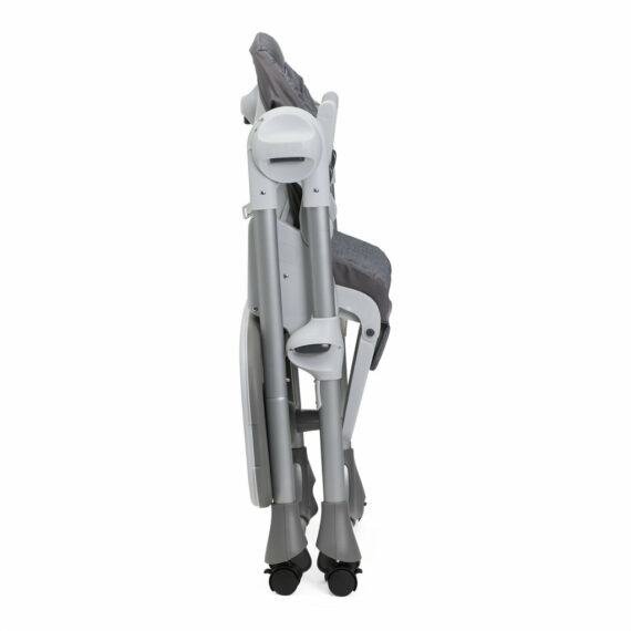 CHICCO Stolička jedálenská Polly Easy – Grey Melange