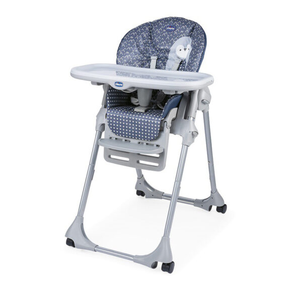 CHICCO Stolička jedálenská Polly Easy – Pinguin
