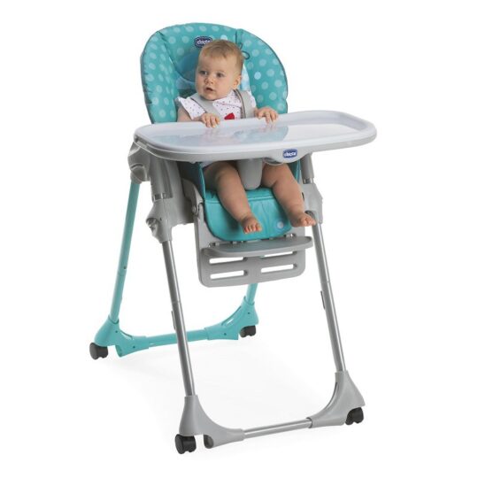 CHICCO Stolička jedálenská Polly Easy – Tucano