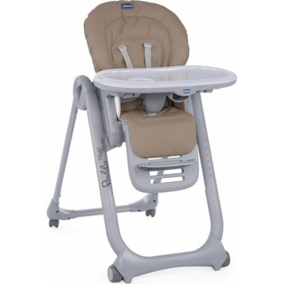 CHICCO Stolička jedálenská Polly Magic Relax – Cocoa