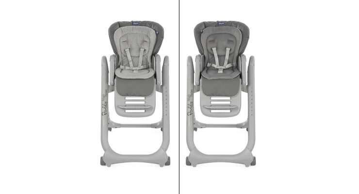 CHICCO Stolička jedálenská Polly Magic Relax – Cocoa