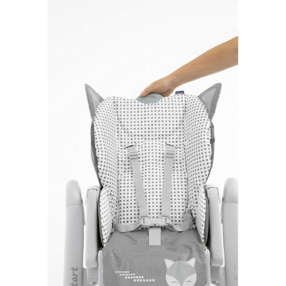 CHICCO Stolička jedálenská Polly2Start – Foxy