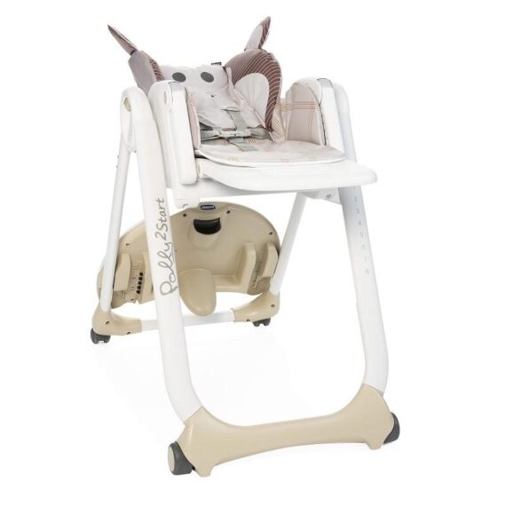CHICCO Stolička jedálenská Polly2Start – Monkey