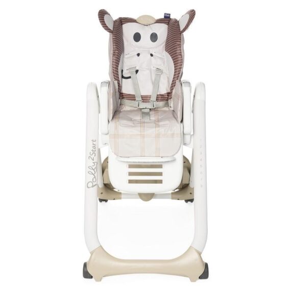 CHICCO Stolička jedálenská Polly2Start – Monkey