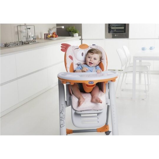 CHICCO Stolička jedálenská Polly2Start – Monkey