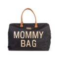 CHILDHOME Prebaľovacia taška Mommy Bag Black Gold