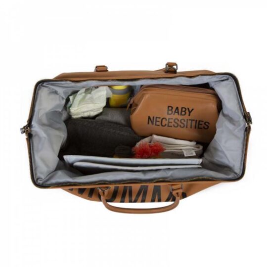CHILDHOME Prebaľovacia taška Mommy Bag Brown