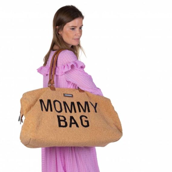 CHILDHOME Prebaľovacia taška Mommy Bag Teddy Beige