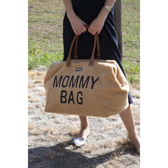 CHILDHOME Prebaľovacia taška Mommy Bag Teddy Beige