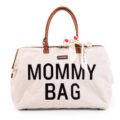 CHILDHOME Prebaľovacia taška Mommy Bag Teddy Off White