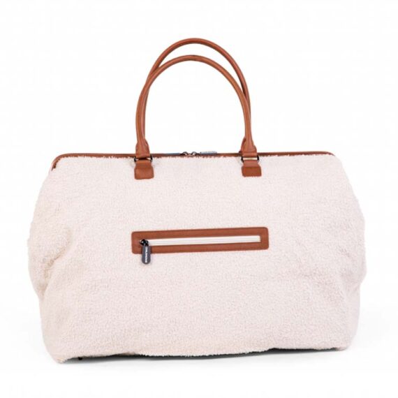 CHILDHOME Prebaľovacia taška Mommy Bag Teddy Off White