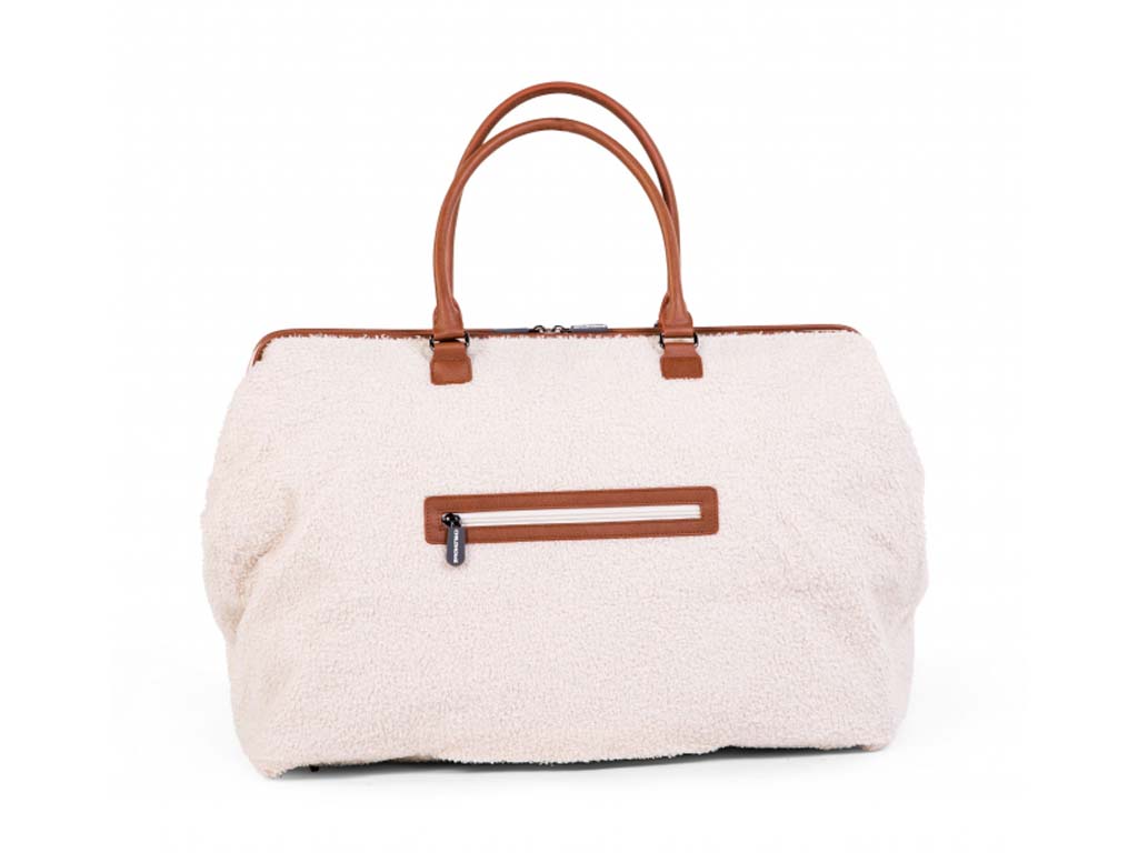 CHILDHOME Prebaľovacia taška Mommy Bag Teddy Off White