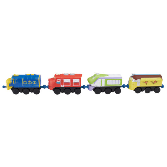 CHUGGINGTON Veselé vláčiky mašinka Brewster