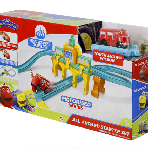 CHUGGINGTON Veselé vláčiky štartovná vláčkodráha Všetci na palubu