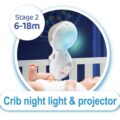 INFANTINO Hudobný kolotoč s projekciou 3v1 ecru