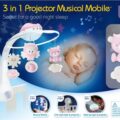 INFANTINO Hudobný kolotoč s projekciou 3v1 ružový