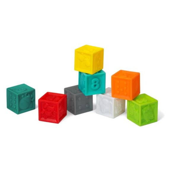 INFANTINO Kocky Squeeze & Stack 8 ks