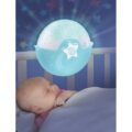 INFANTINO Nočná lampička s projekciou modrá