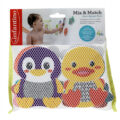 INFANTINO Penové samolepky zvieratiek do kúpeľa Mix & Match