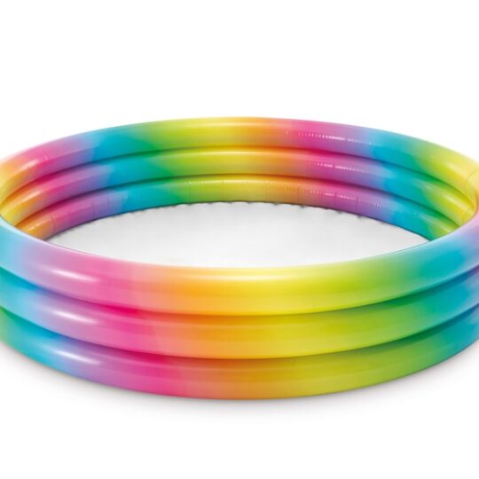 INTEX Bazén detský dúhový nafukovací 147×33 cm 2+