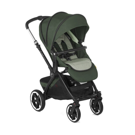 JANÉ Kočík kombinovaný Crosslight + korba Micro BB + autosedačka Koos i-size Forest Green