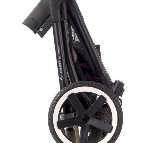 JANÉ Kočík kombinovaný Crosslight + korba Micro Pro + autosedačka Koos i-size Cold Black