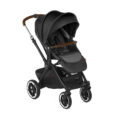 JANÉ Kočík kombinovaný Crosslight + korba Micro Pro + autosedačka Koos i-size Cold Black