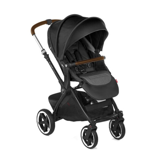 JANÉ Kočík kombinovaný Crosslight + korba Micro Pro + autosedačka Koos i-size Cold Black