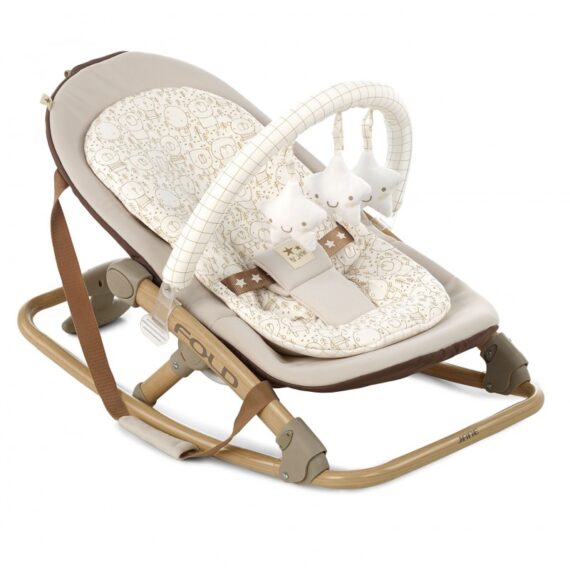 JANÉ Lehátko hojdacie Fold od 0+ do 9 kg Glitter