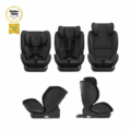 KINDERKRAFT Autosedačka MyWay Isofix Black 0-36 kg
