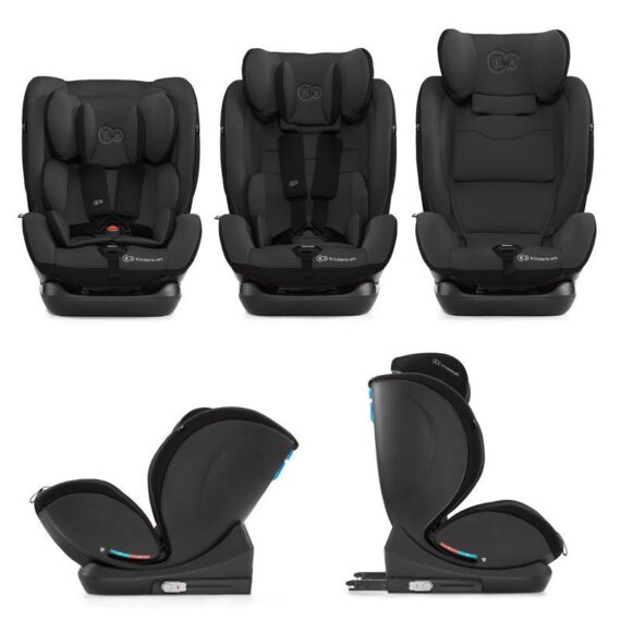 KINDERKRAFT Autosedačka MyWay Isofix Black 0-36 kg