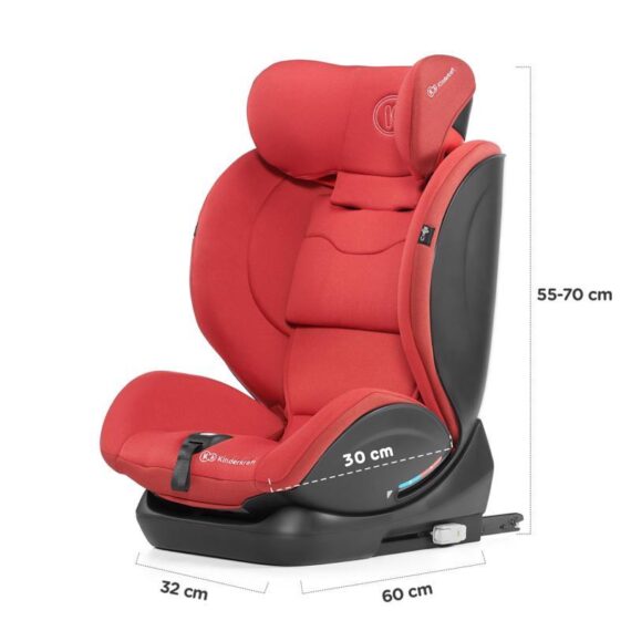 KINDERKRAFT Autosedačka MyWay Isofix Red 0-36 kg