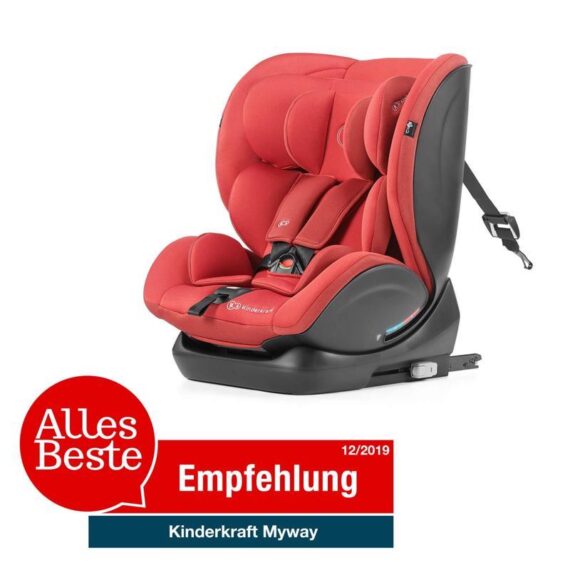 KINDERKRAFT Autosedačka MyWay Isofix Red 0-36 kg