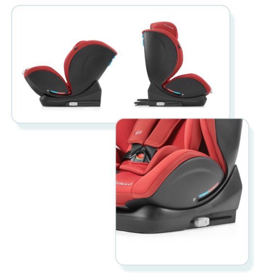 KINDERKRAFT Autosedačka MyWay Isofix Red 0-36 kg