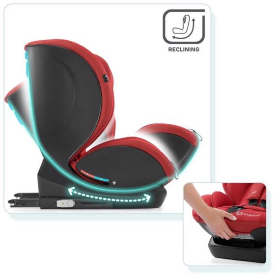 KINDERKRAFT Autosedačka MyWay Isofix Red 0-36 kg
