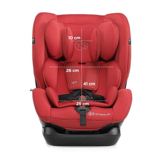 KINDERKRAFT Autosedačka MyWay Isofix Red 0-36 kg
