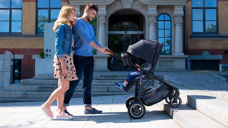 KINDERKRAFT Kočík športový All Road Ash Grey