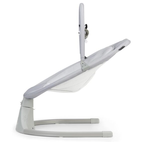 KINDERKRAFT Lehátko pohupujúce s melódiou 2v1 Luli grey, do 9 kg