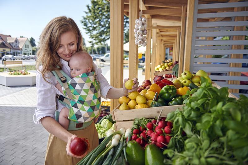 KINDERKRAFT Nosič detí Nino Pink
