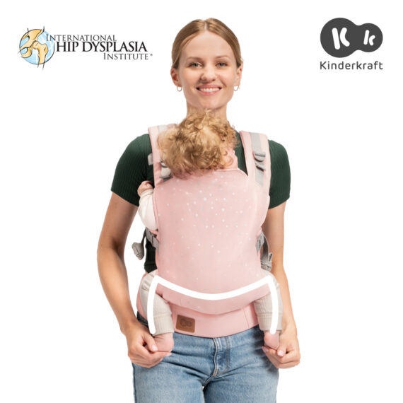 KINDERKRAFT Nosič detí Nino Confetti Pink