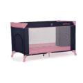 KINDERKRAFT Postieľka cestovná Baby Tiger VIKI Pink a Navy