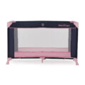 KINDERKRAFT Postieľka cestovná Baby Tiger VIKI Pink a Navy